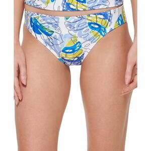 Tommy Hilfiger Bikini Bottoms Womens Size Medium Blue Floral Swimsuit NEW Beach